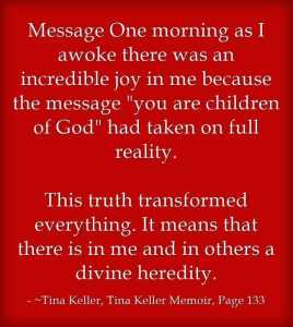 Memoirs of Tina Keller Quotations 18 1q Tina Message