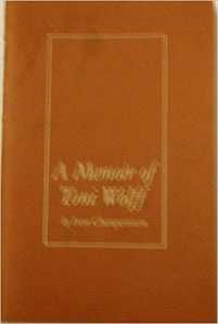 A Memoir of Toni Wolff
