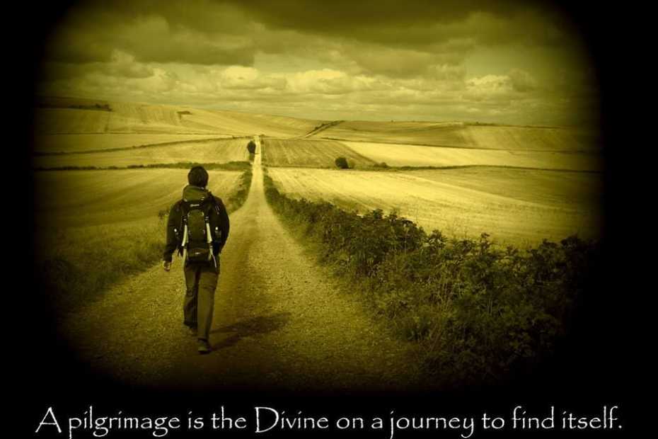 1. It is different with the image of the winged man. 1 1 pilgiimage man man