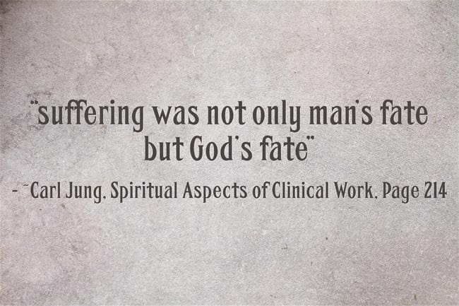 The right way to wholeness is made up of fateful detours and wrong turnings. 2 008 fate