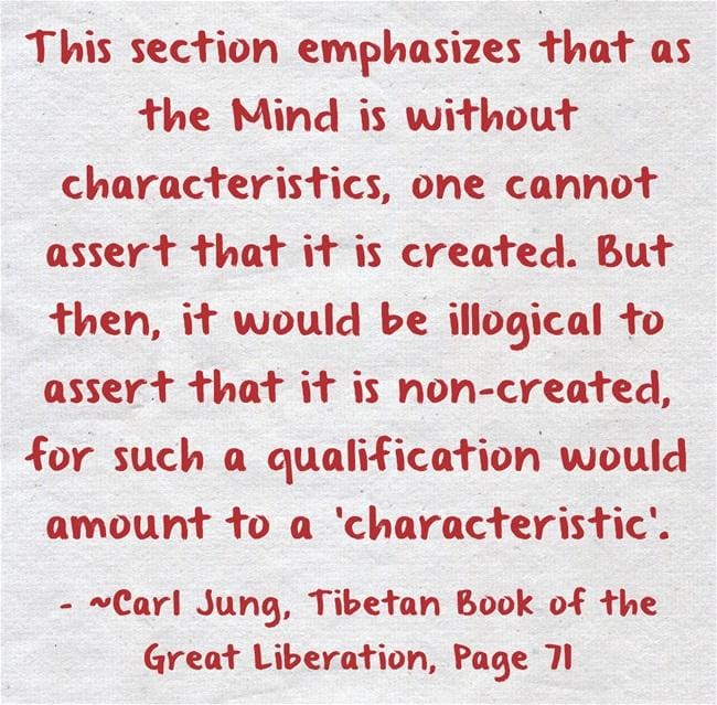 Carl Jung: But had that been created or did it just happen? 3 057 created
