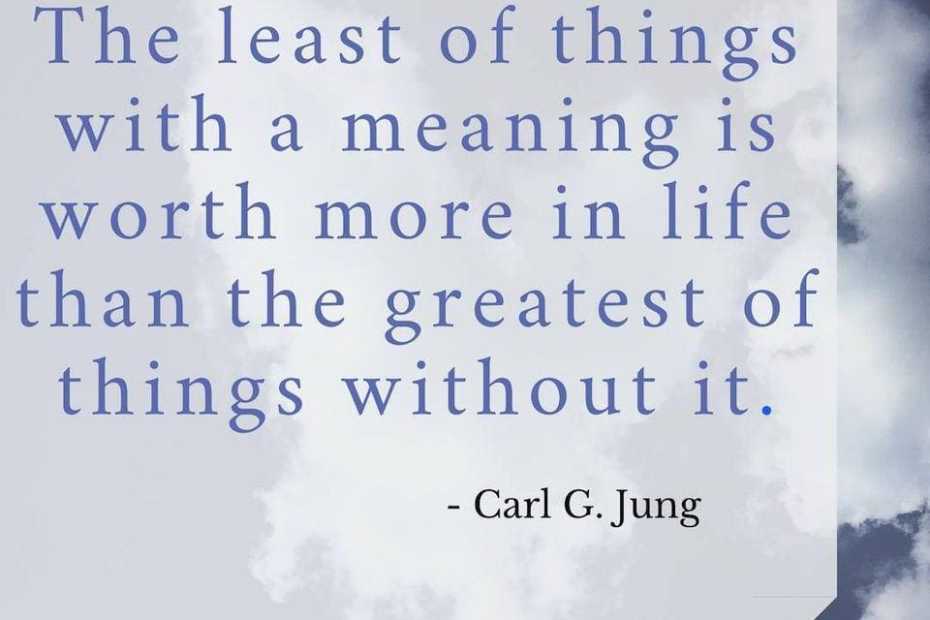 meaningless meaning life