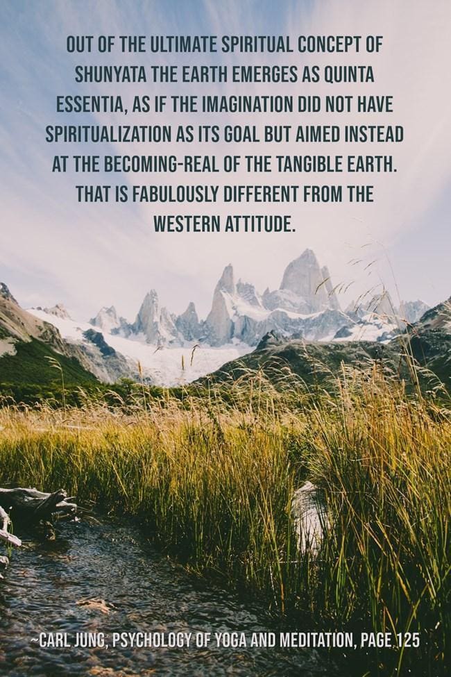 spiritual earth imagination meditation yoga