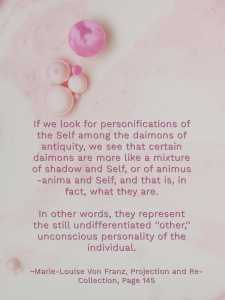Marie-Louise Von Franz, Projection and Re-Collection - Quotations 12 011 Mixture