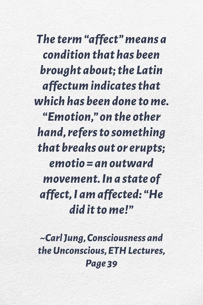 1. Carl Jung on Emotion Anthology 3 072 emotion