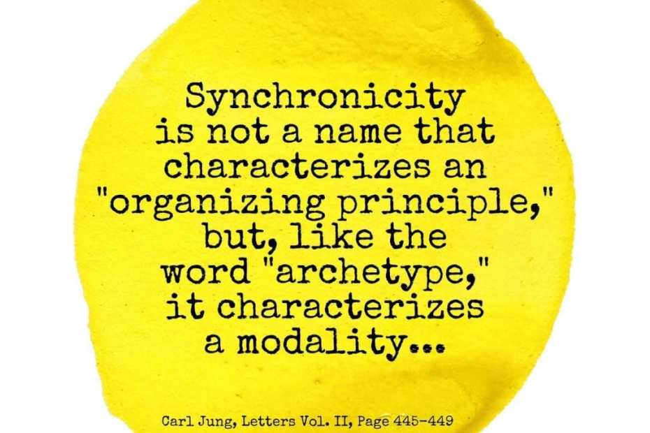 synchronistic synchronicity