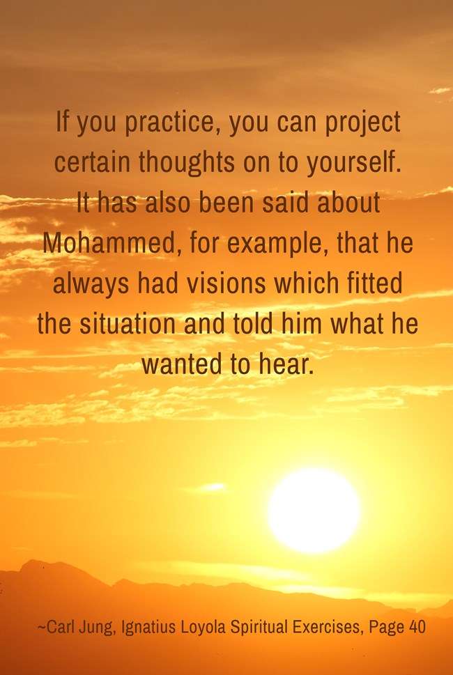 Carl Jung: Have you ever heard of a hammer beating itself? 2 057 Mohammed