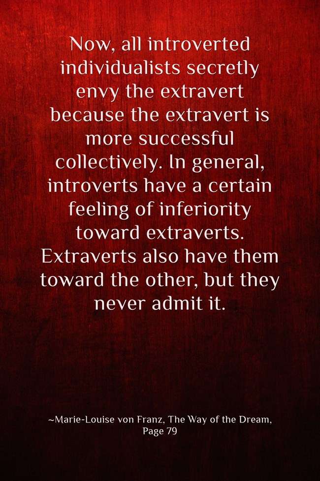 1. Carl Jung on "Extravert" - Anthology 3 027 extravert