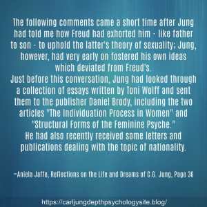 002 the following comments came a short time after jung had