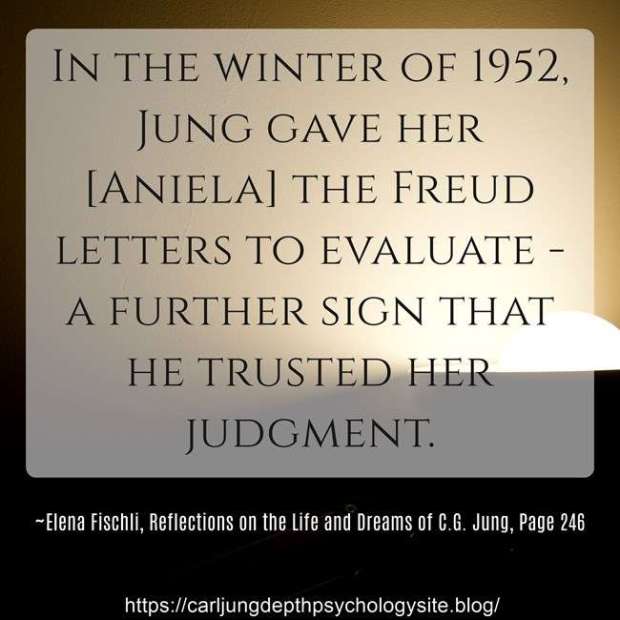 Aniela Jaffe Neumann Freud reasons safe