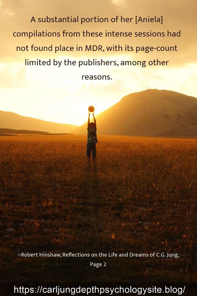 1. Drafts of Memories Dreams Reflections by C.G. Jung recorded and edited by Aniela Jaffe 4 299 aniela mdr