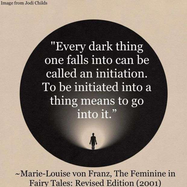 marie-louise von franz dark initiation bollingen