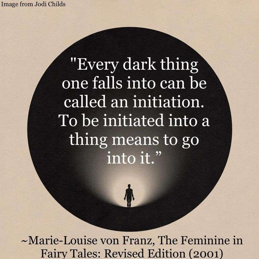 marie-louise von franz dark initiation bollingen