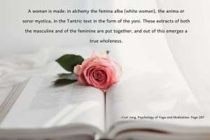 Carl Jung — The Masculine in Women (Letter Excerpt, 1957) 3 feminine woman anima mystica tantrc masculine