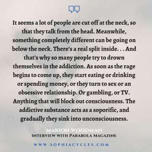 But I was no longer the man I had been 5 MARION WOODMAN ADDICTION