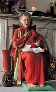 mariion woodman sittting