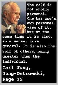 ...Although the ego-consciousness is at first identical with the persona 2 self personal individual