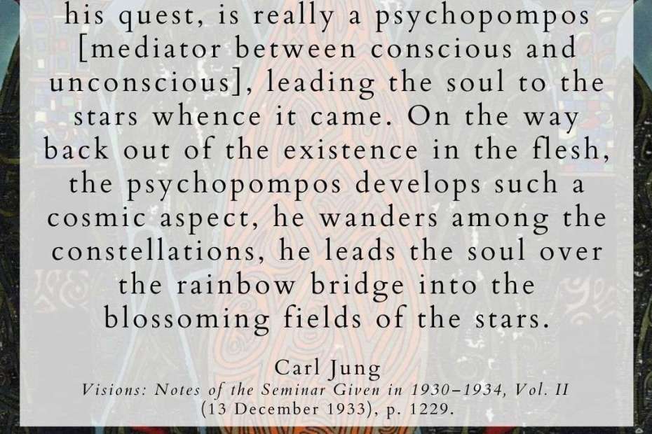 Carl Jung: We should talk to our animus or anima. 2 animus soul stars rainbow