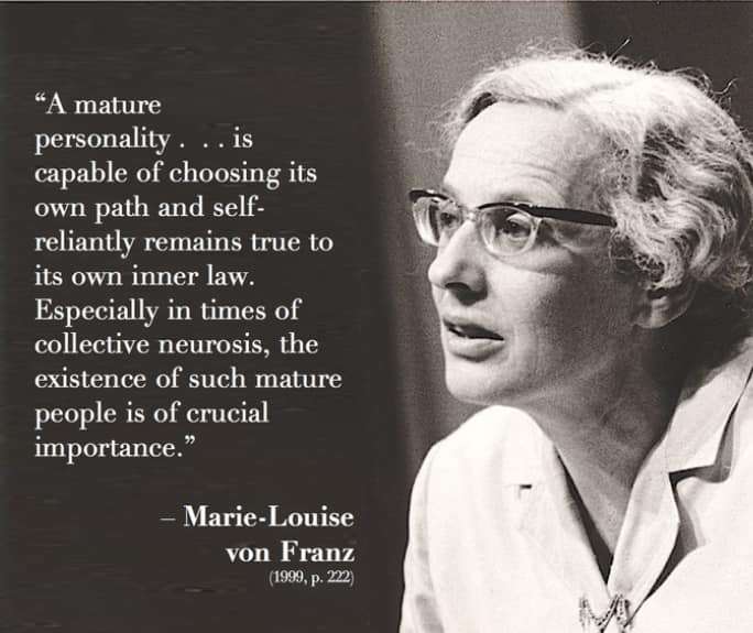 personality inner neurosis marie-louise von franz