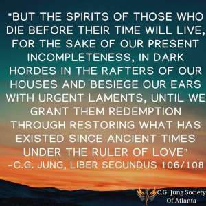 The Publication of Liber Novus 3 spirit death dark liber novus red book love