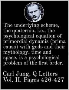 1. Whoever speaks in primordial images speaks with a thousand voices; 2 quaternity