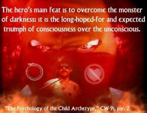 My child, you are not God, how could you be God? 4 monster dark hero consciousness unconscious child