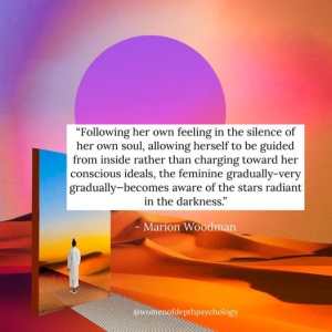 dark feminine marion woodman