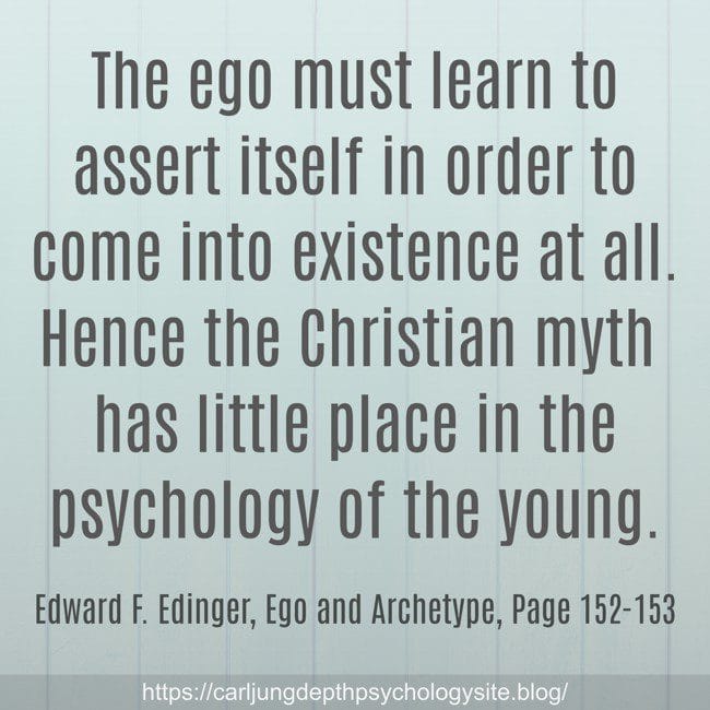 Thomas B. Kirsch Interviews Edward Edinger, December 4, 1996 4 myth child christian ego