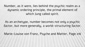 archetype spirit number