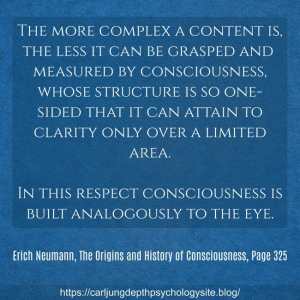 complex consciousness eye neumann