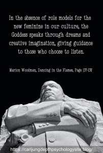 Only when her ego is firmly rooted in her own feminine feeling can a woman be released from her compulsive behavior. 3 feminine goddess dreams