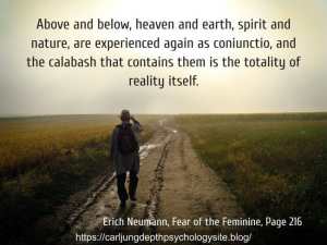 Only when her ego is firmly rooted in her own feminine feeling can a woman be released from her compulsive behavior. 2 spirit