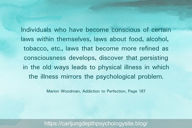 physical illness addiction perfection body