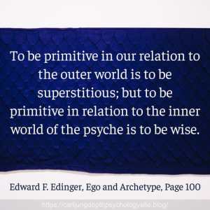 Women are forced into a certain degree of Self-estrangement for the sake of conscious development. 3 Psyche Edinger Child