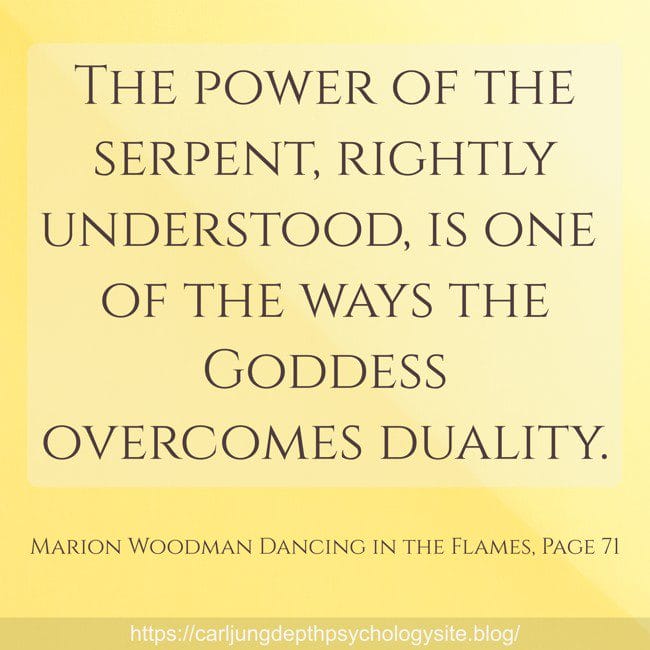 serpent goddess man