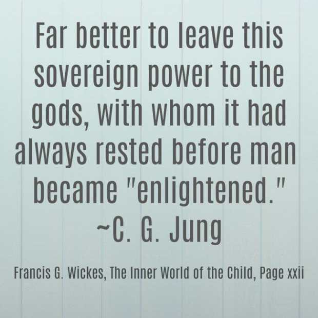 Carl Jung Introduction to The Inner World of the Child 1 god