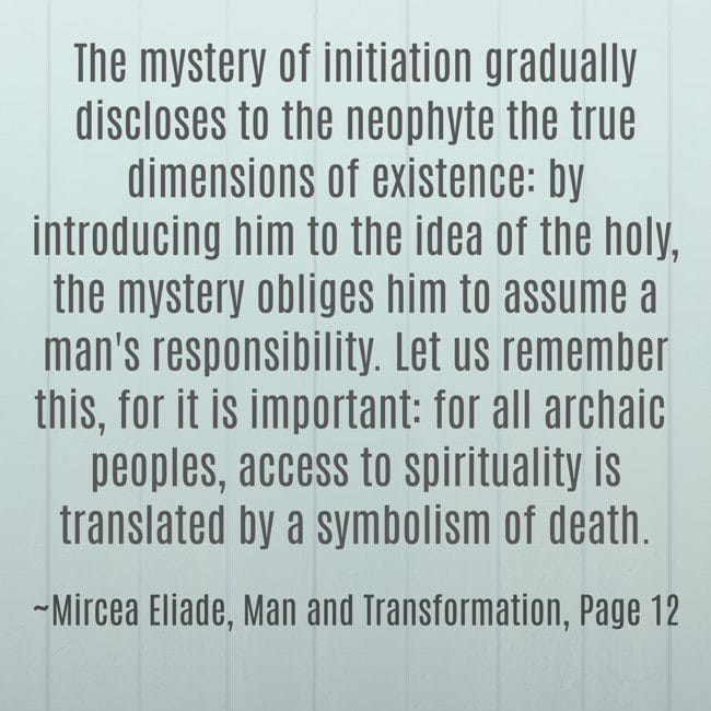 Symbols of Transformation - Quotation Excerpts 3 elade mystery iniiation