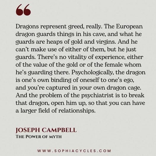 dragon campbell myth