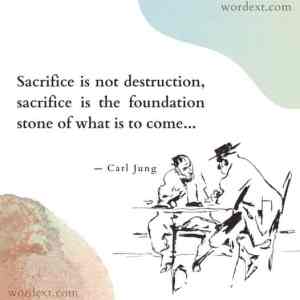 sacrifice