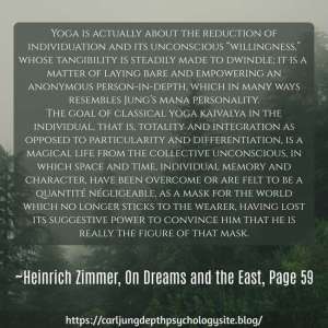 022 yoga is actually about the reduction of individuation and